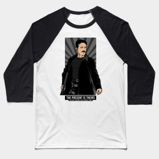 Tesla as Neo from the Matrix Baseball T-Shirt